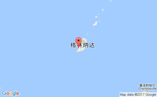 圣乔治港港口位置