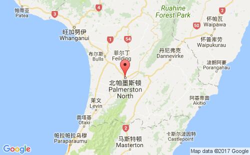 北帕墨斯顿港港口位置