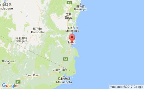 伊登港港口位置