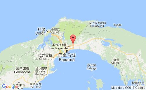 巴拿马城港港口位置