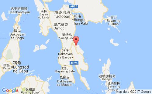 阿布约港港口位置