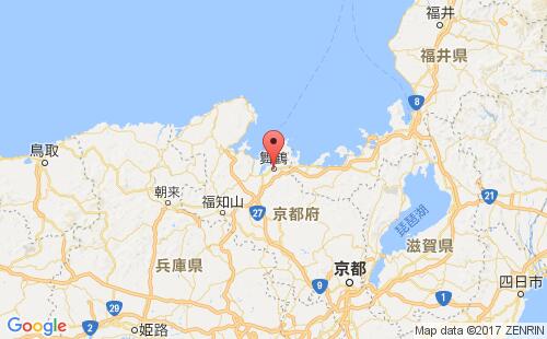 舞鹤港港口位置