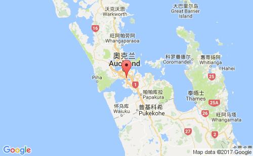 奥尼洪加港港口位置