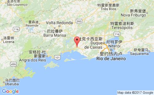 伊塔瓜伊港港口位置