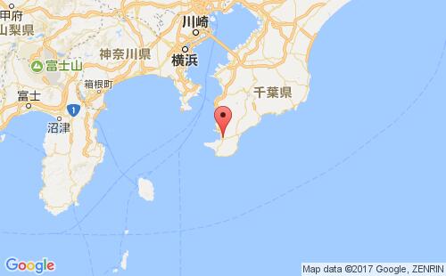 馆山港港口位置