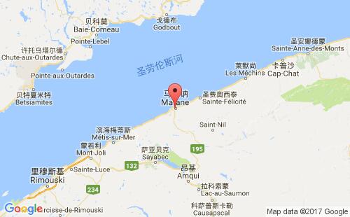 马塔讷港港口位置