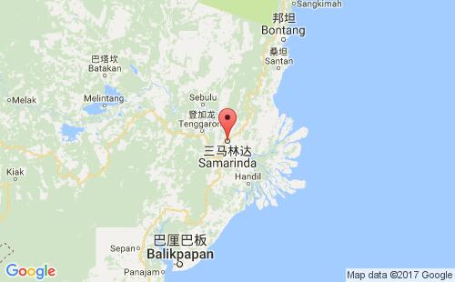 三马林达港港口位置