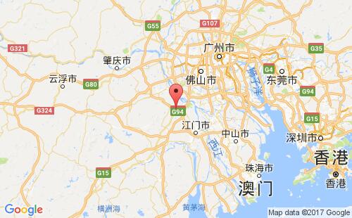 珠三角港港口位置