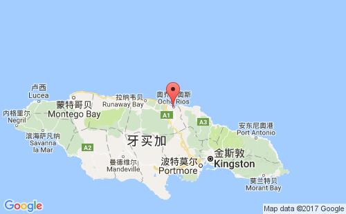 奥乔里奥斯湾港港口位置