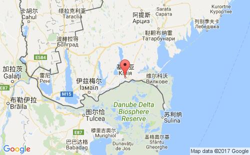 基里拉港港口位置