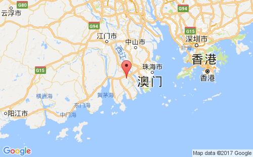 斗门,珠海港港口位置