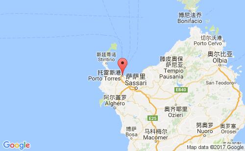 托雷斯港港港口位置