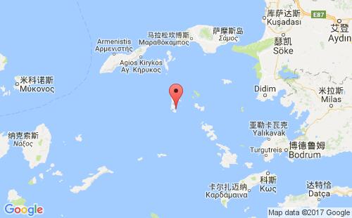 佩特莫斯港港口位置