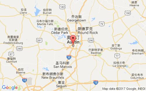 奥斯汀港港口位置