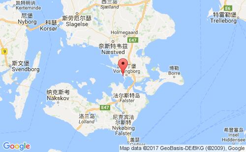 马斯讷松港港口位置