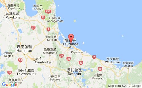 芒格努伊山港港口位置