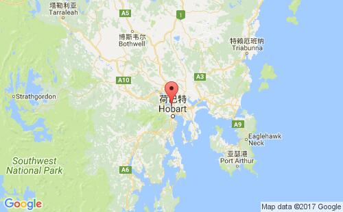 里司登港港口位置