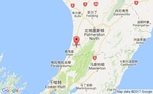 莱文港港口位置