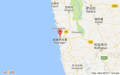 勒德纳吉里港港口位置