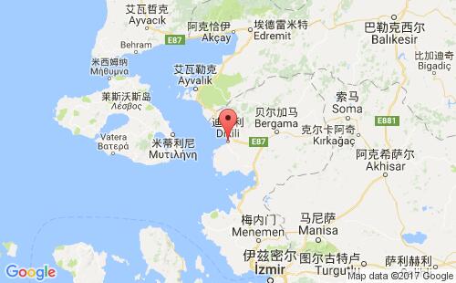 迪基利港港口位置