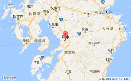熊本港港口位置