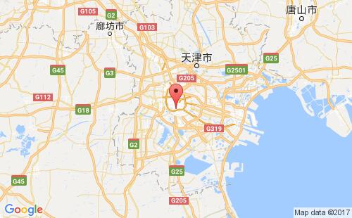 天津(新港)港港口位置