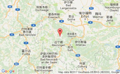 斯马卡尔登港港口位置