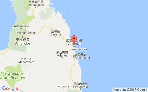 武海马尔港港口位置
