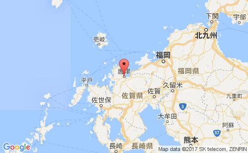 唐津港港口位置