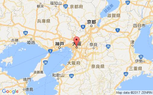 大阪港港口位置