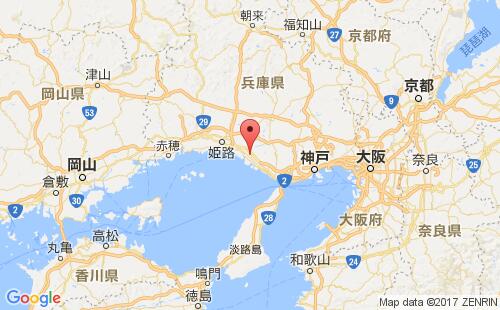 加古川港港口位置