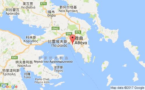 卡拉马基角港港口位置
