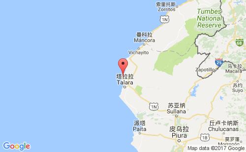 洛维托斯港港口位置
