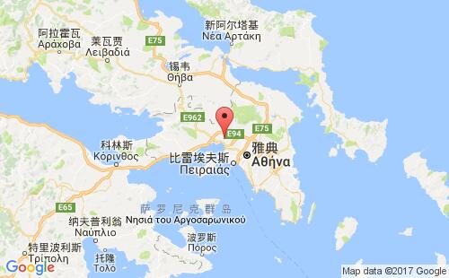 阿斯普罗皮戈斯港港口位置