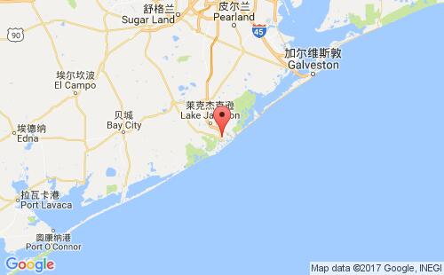 费里波特港港口位置