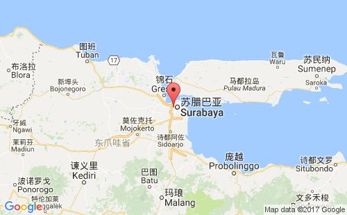 阿米纳油码头港港口位置
