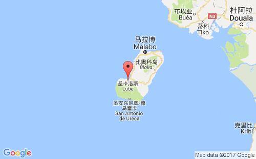 布图库卢巴港港口位置
