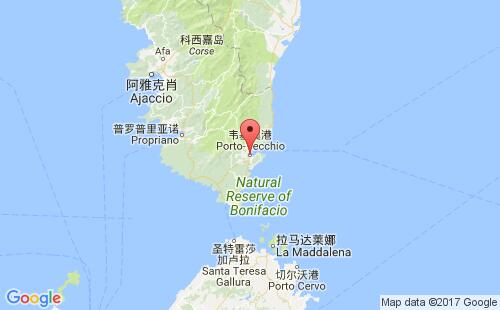 韦基奥港港港口位置