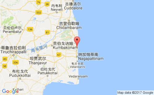 加里加尔港港口位置