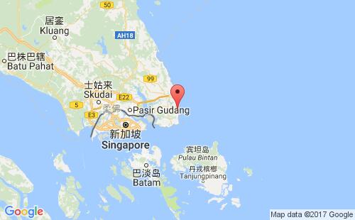 特洛拉穆尼亚港港口位置