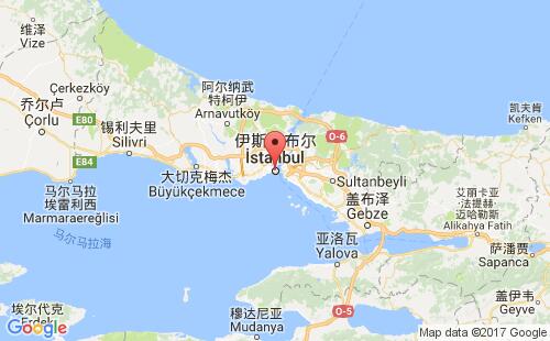 伊斯坦布尔港港口位置