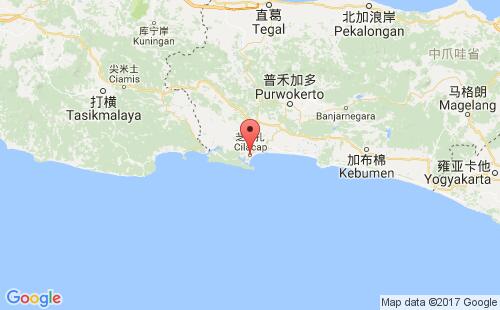 芝拉扎港港口位置