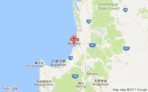 班伯里港港口位置