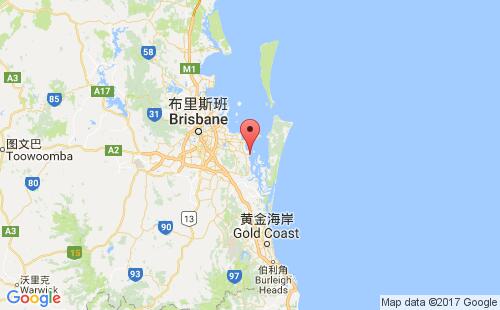 维多利亚角港港口位置