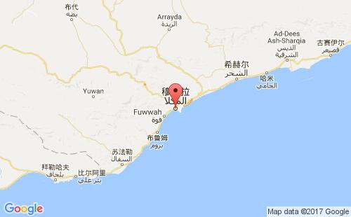 穆卡拉港港口位置