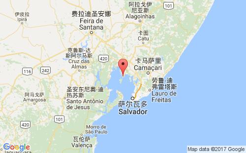 苏阿普港港口位置