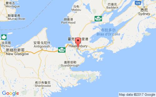 霍克斯伯里港港港口位置