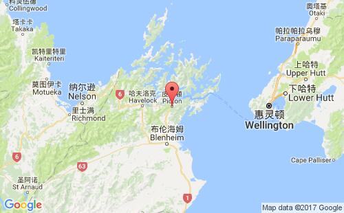皮克顿港港口位置