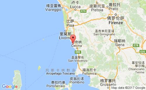 马里瓦达港港口位置