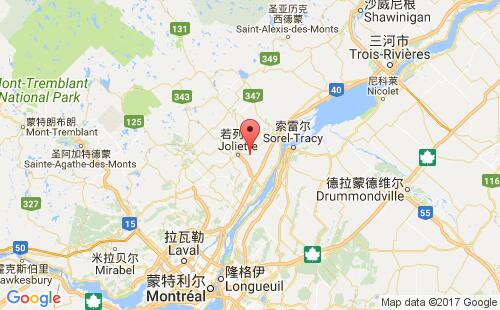 圣托马斯港港口位置